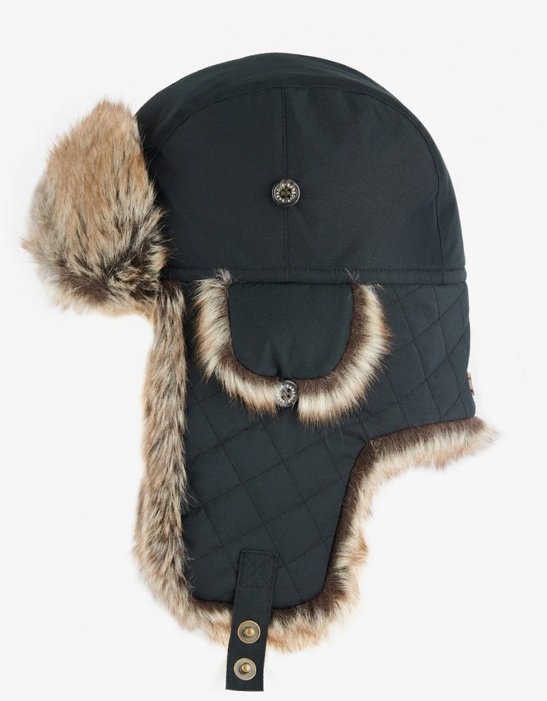 Cleadon Mens Trapper Hat - Black