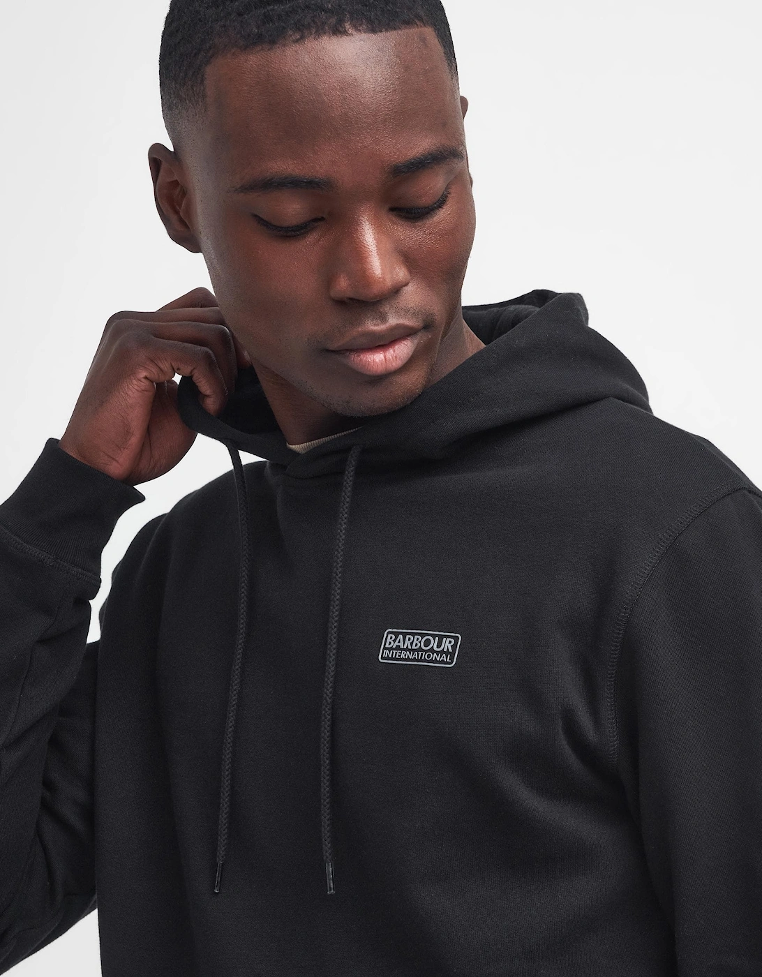 Small Logo Mens Hoodie