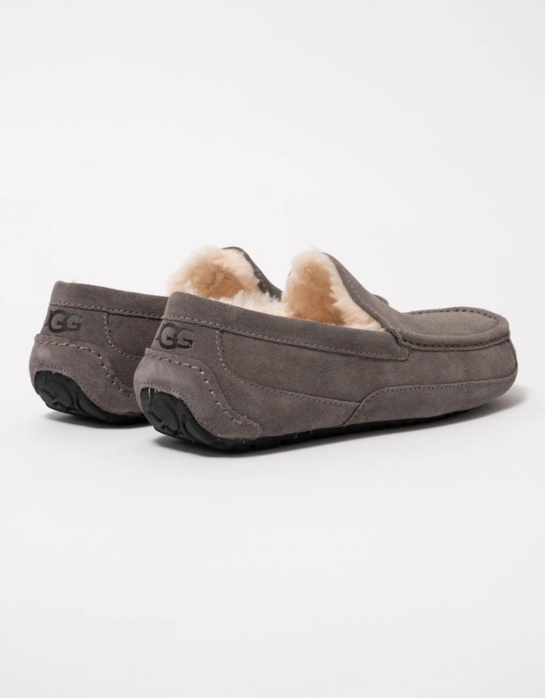 Ascot Mens Slipper - Grey