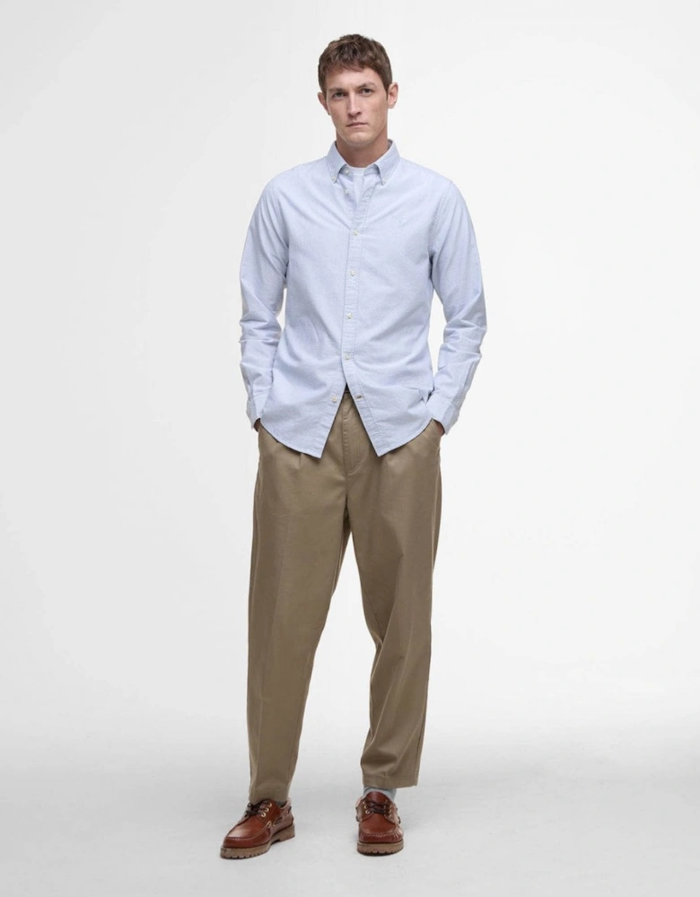 Striped Oxtown Long Sleeve Mens Tailored Shirt