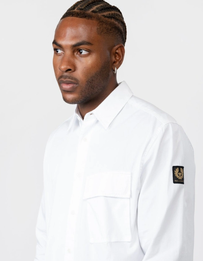Scale Mens Shirt - White