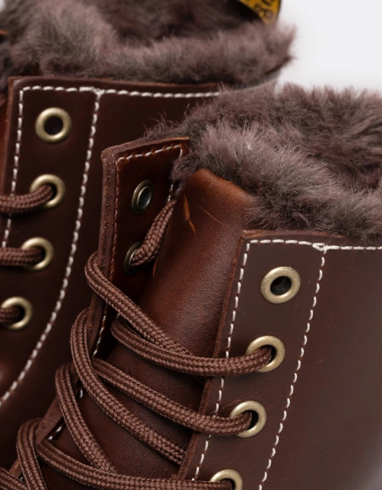 1460 Serena Pull Up Womens Faux Fur Lined Boots