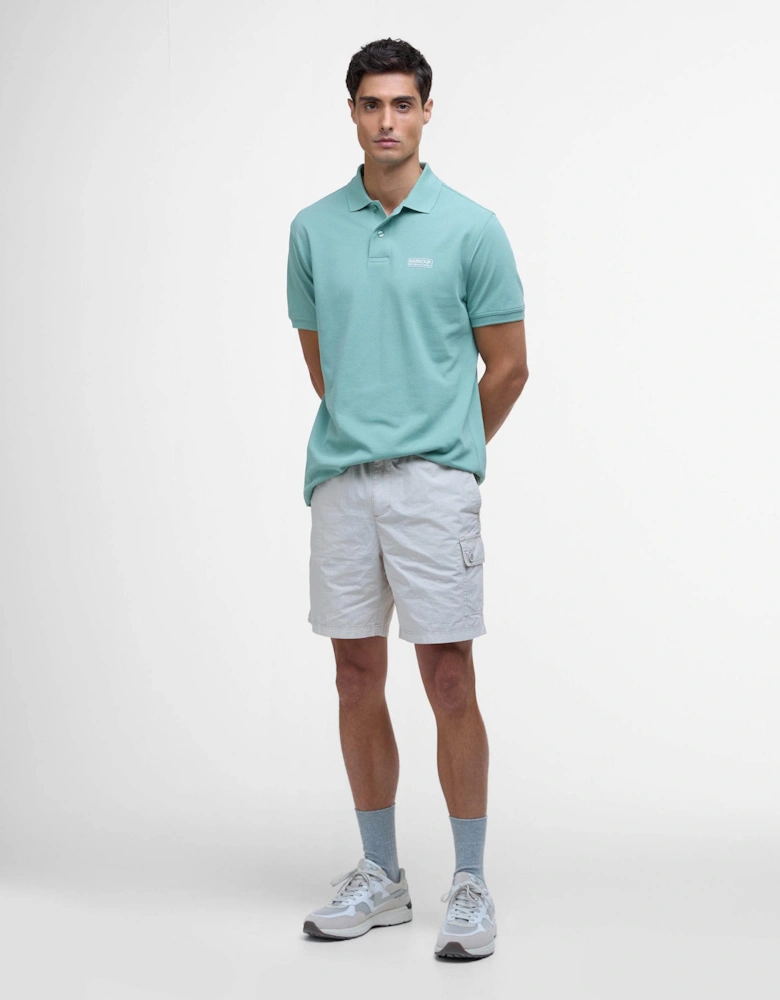 Essential Short Sleeve Mens Polo - Granite Green