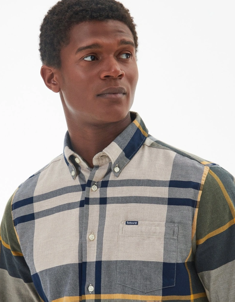 Dunoon Tailored Mens Shirt - Forest Mist