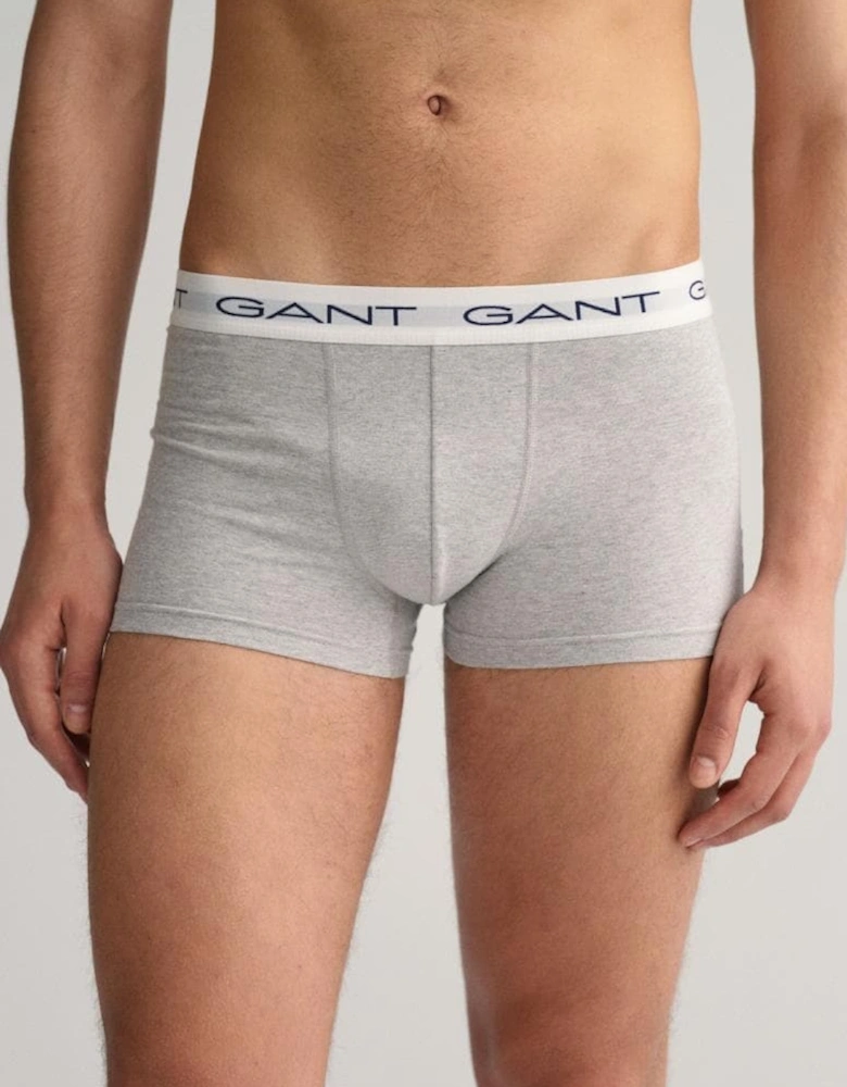 3-Pack Mens Cotton Jersey Trunks