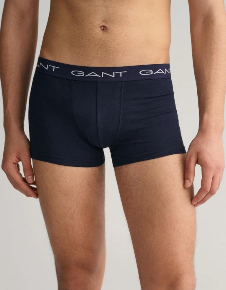 3-Pack Mens Cotton Jersey Trunks