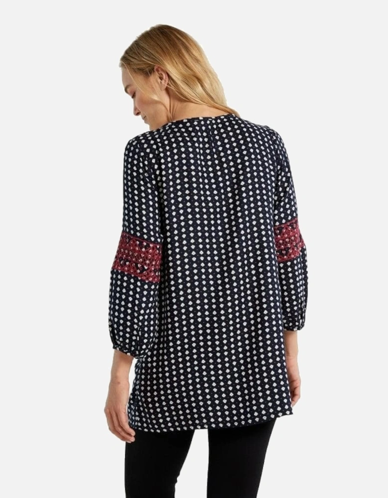 Amelia Embroidered Womens Tunic AW17