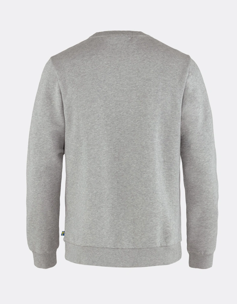 Logo Mens Sweatshirt - Grey-Melange 020-999