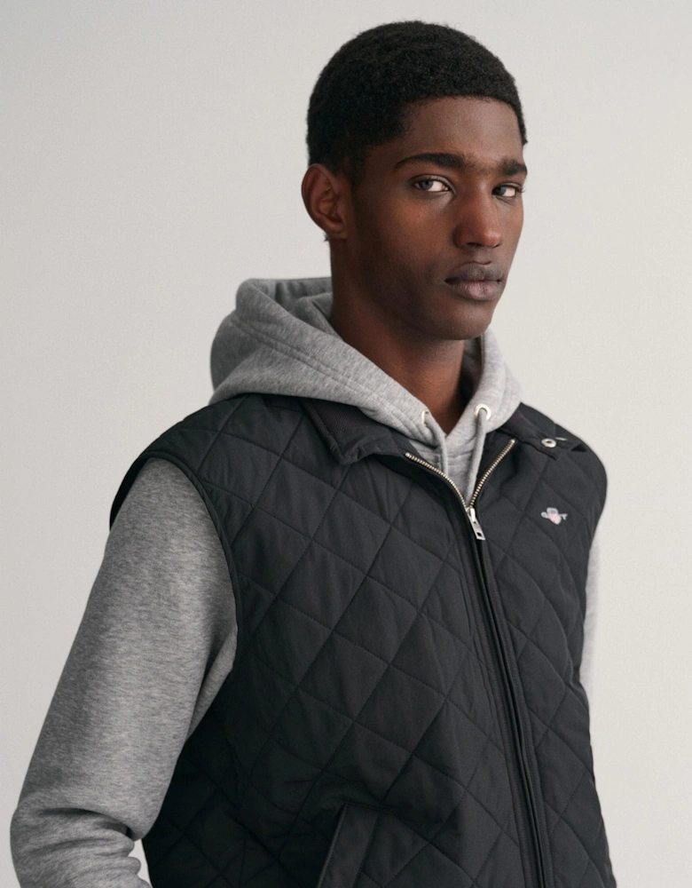 Mens Quilted Windcheater Vest