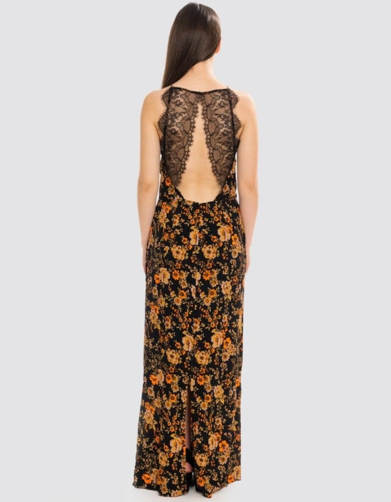 Willow Long Aop Womens Dress 5687