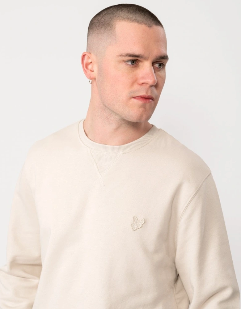 Lyle & Scott Tonal Eagle Mens Crew Neck Sweatshirt