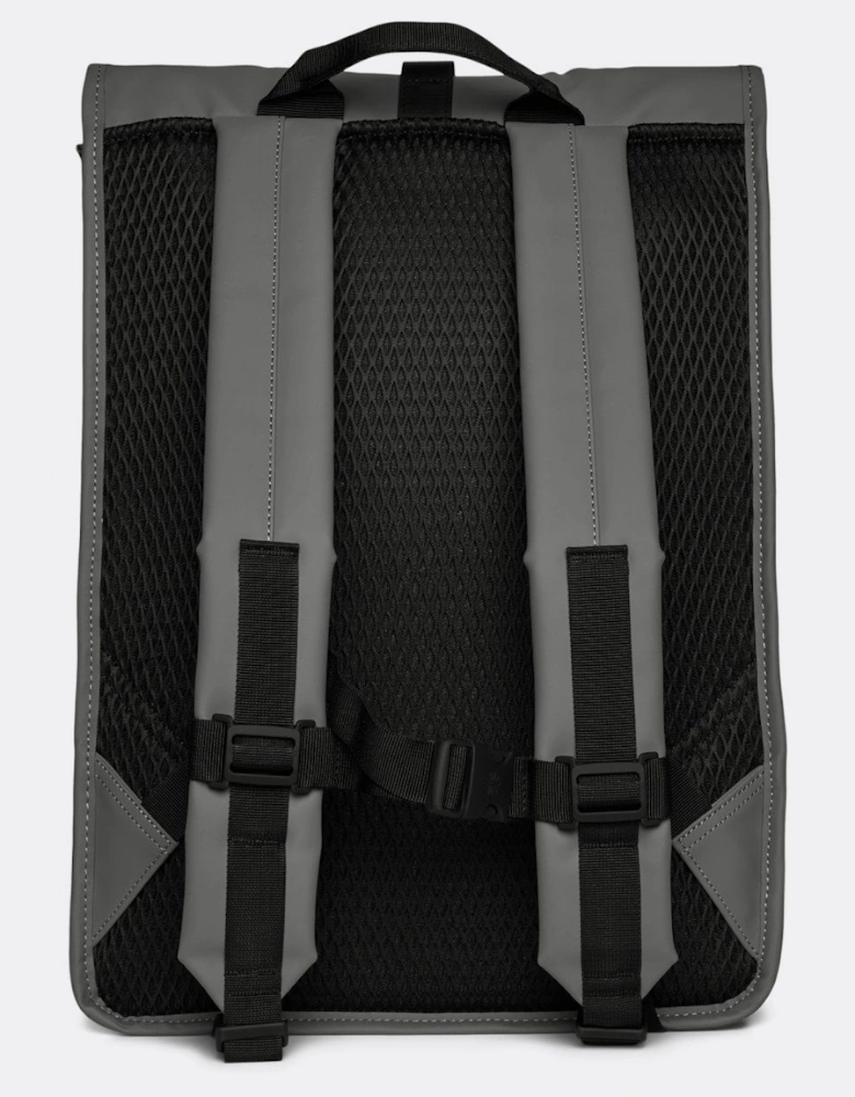 Unisex Rolltop Rucksack - 13 Grey