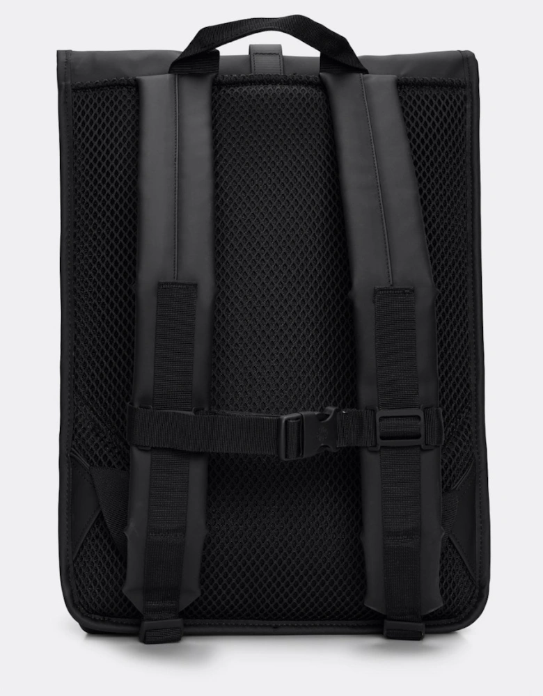 Unisex Rolltop Rucksack - 01 Black