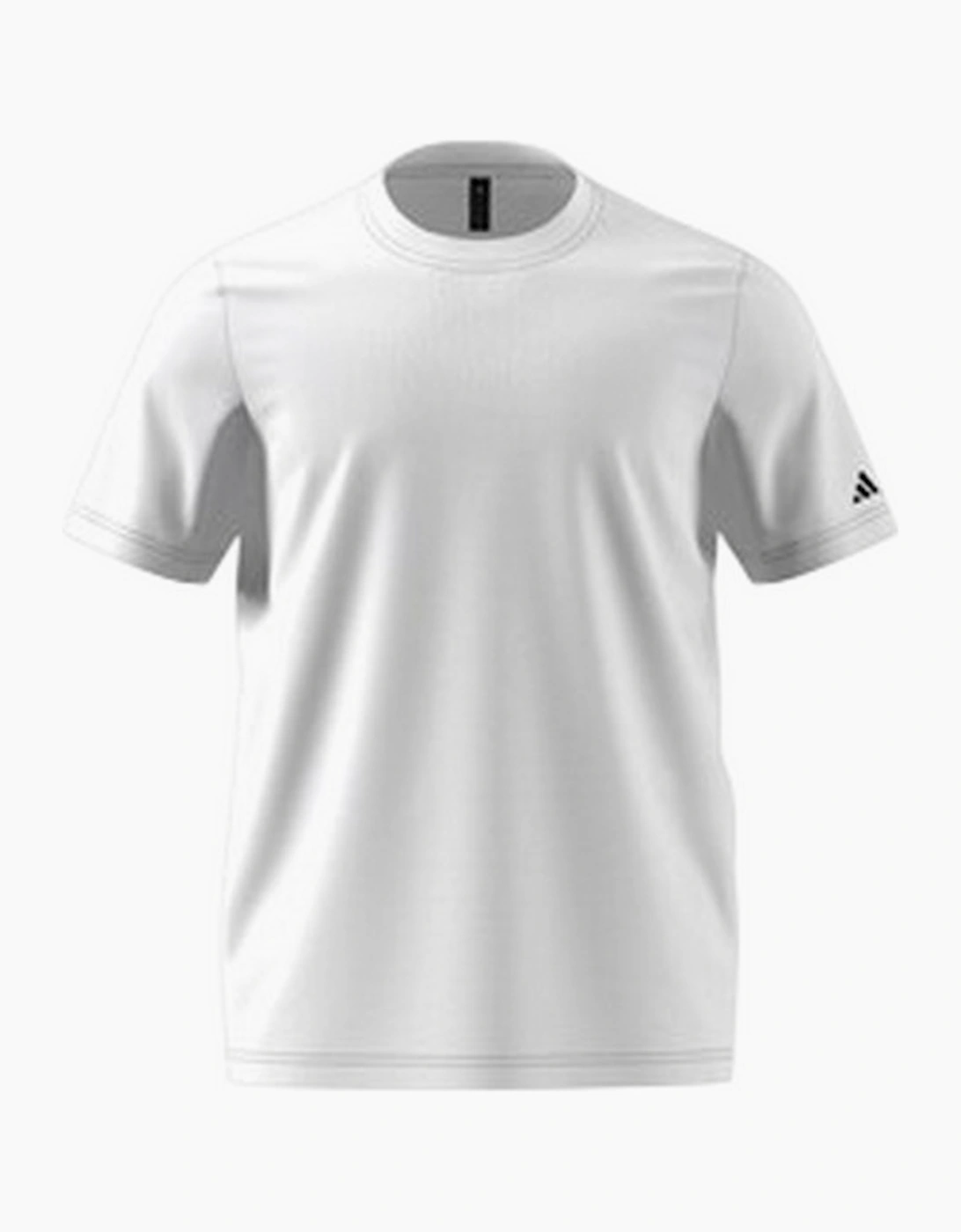 Adidas Unisex Adult Cotton T-Shirt - White - Size: 12/38
