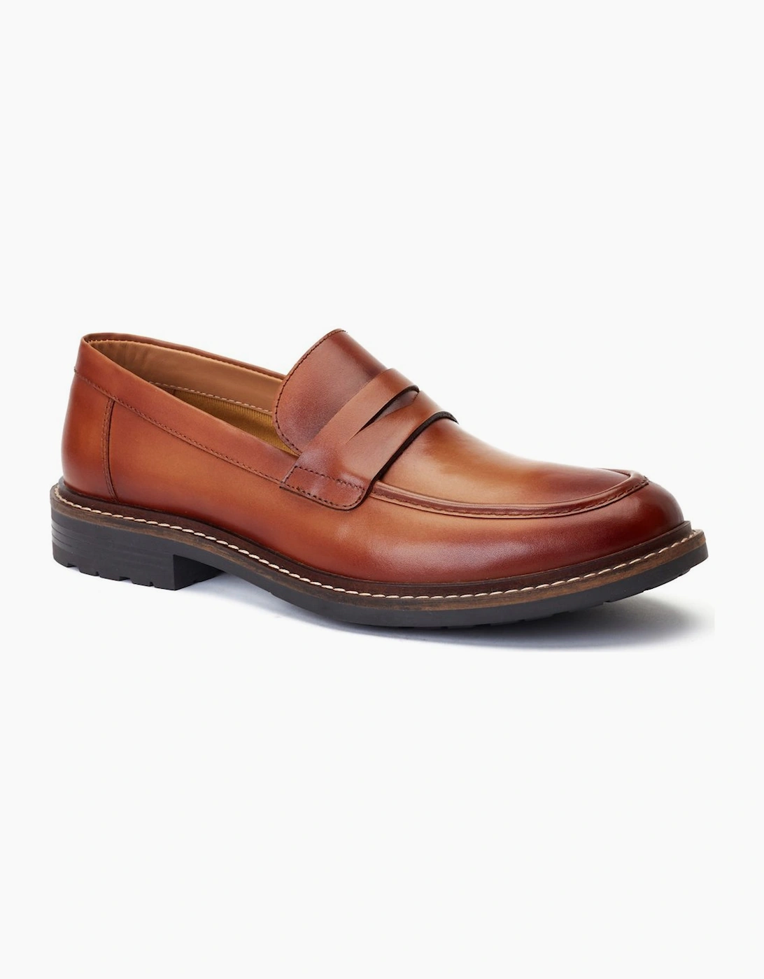 Base Men's Brown Ivey Loafers - Size: 10