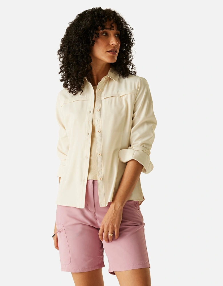 Womens/Ladies Packaway Travel Shirt