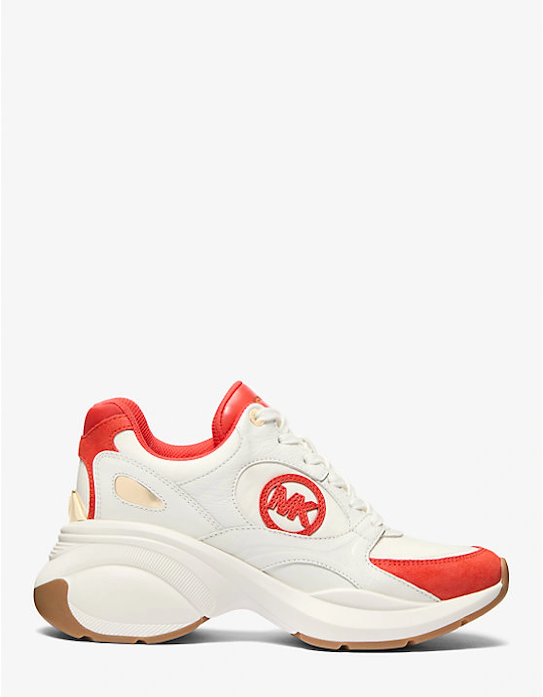 Zuma Two-Tone Leather and Suede Trainer