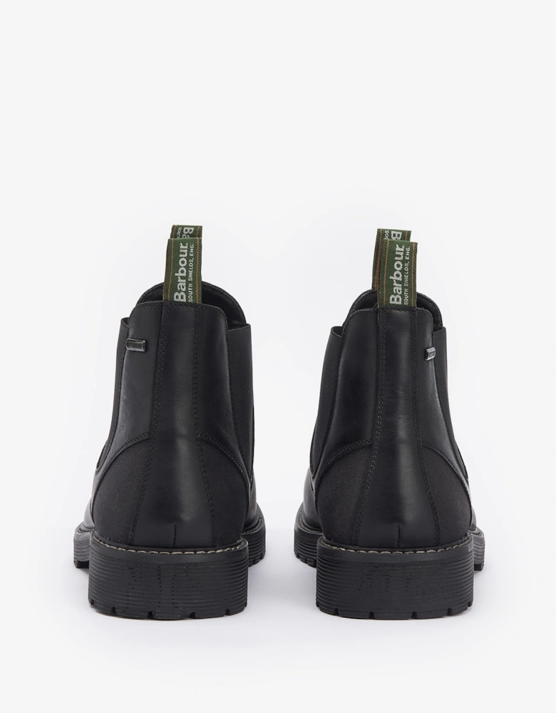 Patton Mens Chelsea Boots - Black