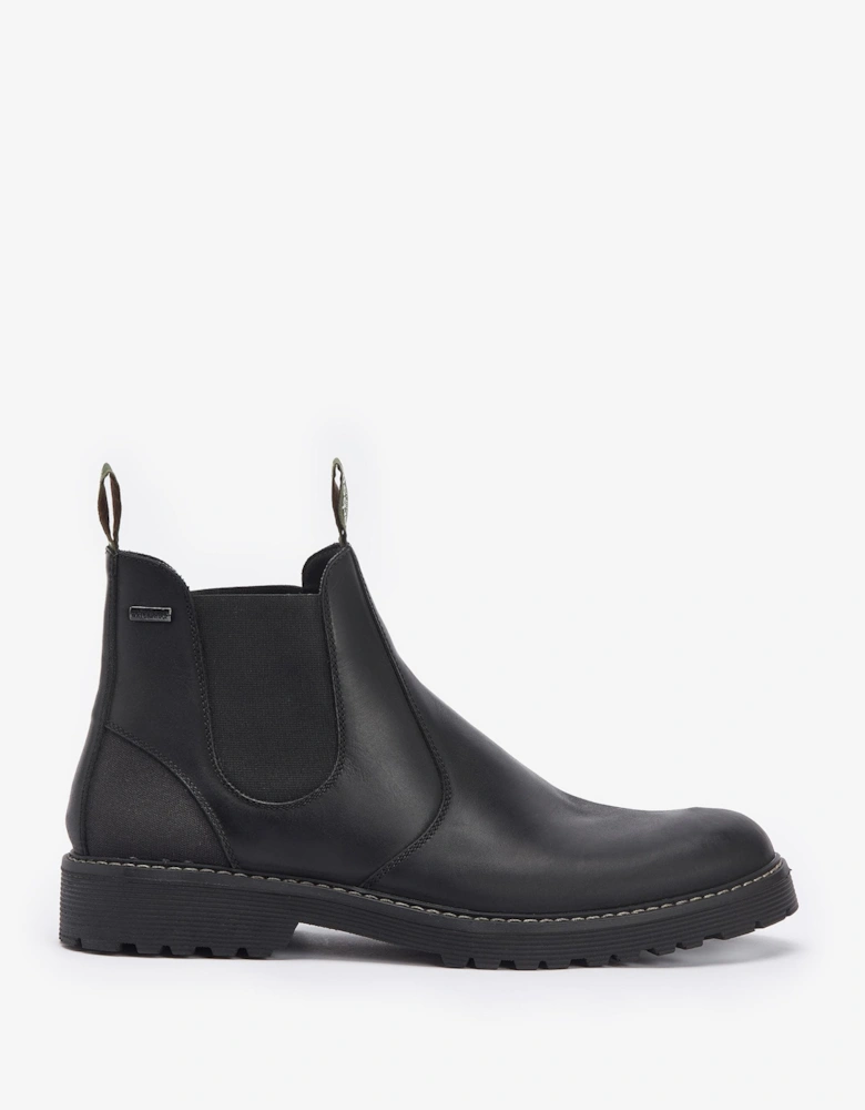 Patton Mens Chelsea Boots - Black
