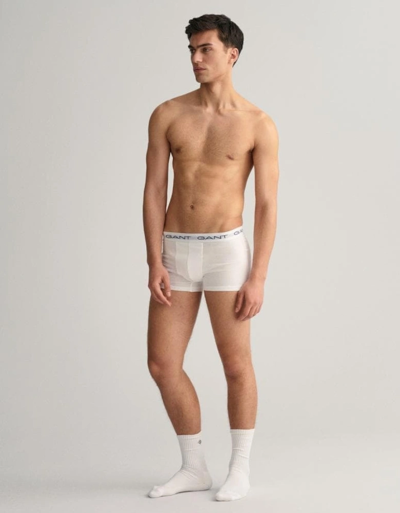 3-Pack Mens Cotton Jersey Trunks