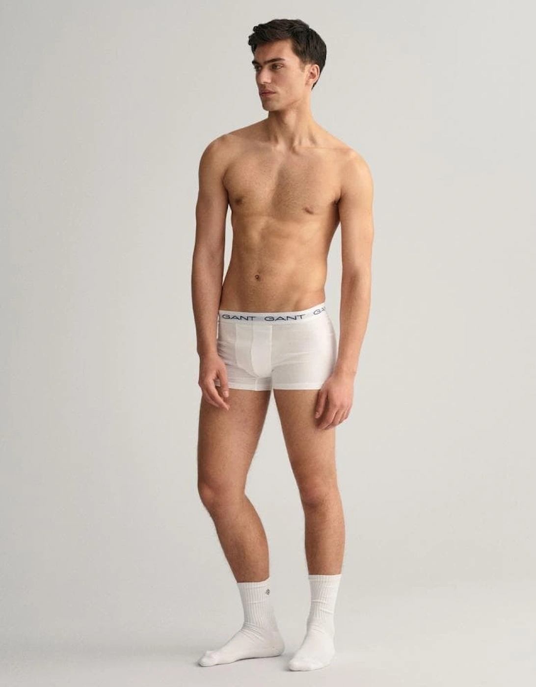 3-Pack Mens Cotton Jersey Trunks
