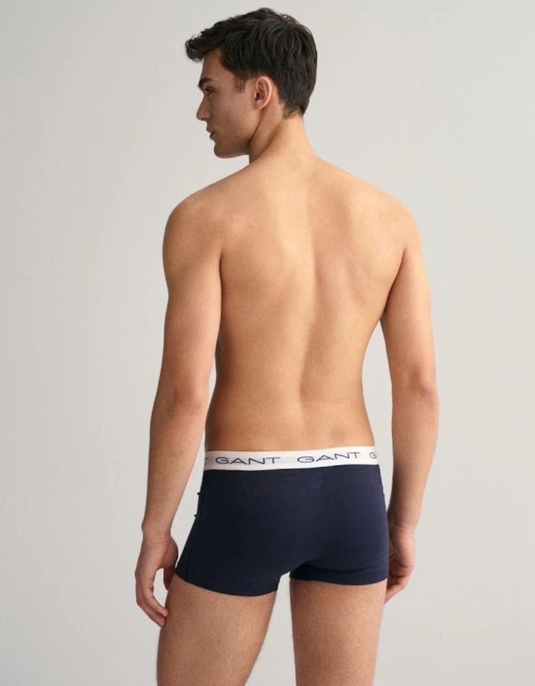 3-Pack Mens Cotton Jersey Trunks