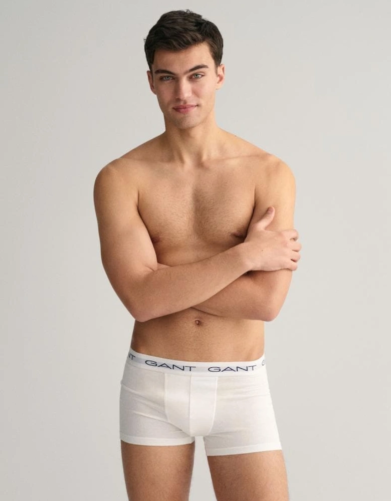 3-Pack Mens Cotton Jersey Trunks