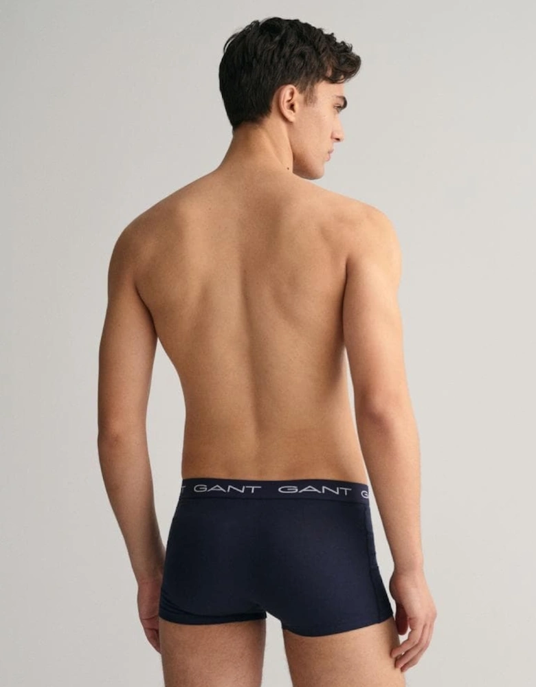 3-Pack Mens Cotton Jersey Trunks