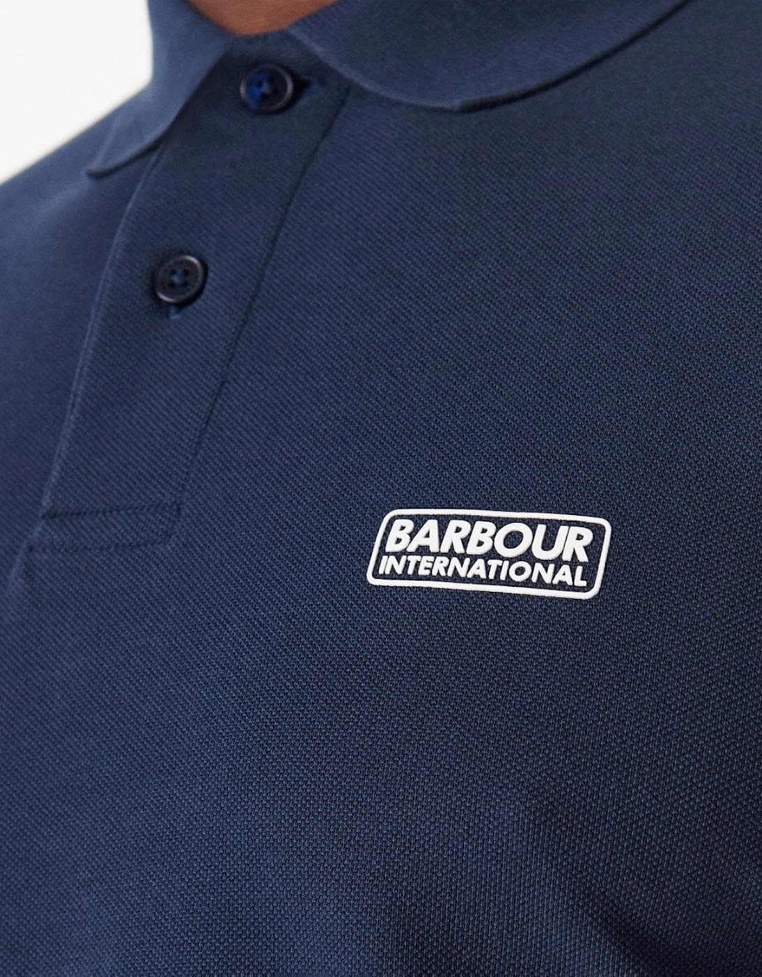 Essential Short Sleeve Mens Polo - International Navy