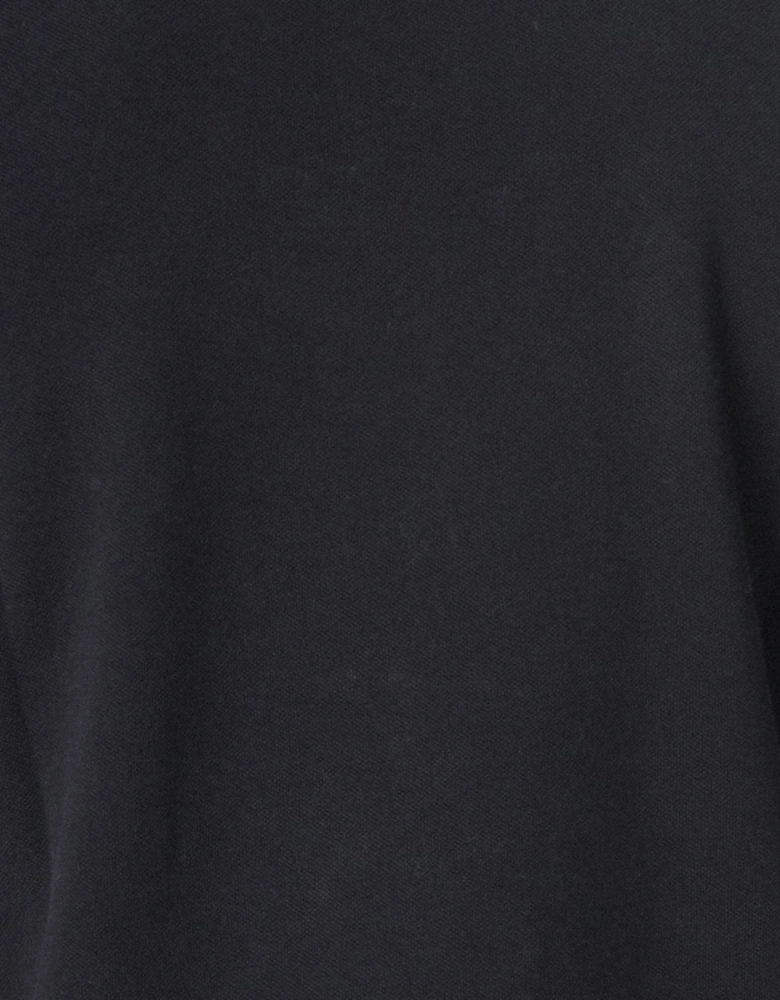 Essential Short Sleeve Mens Polo - Black/Yellow