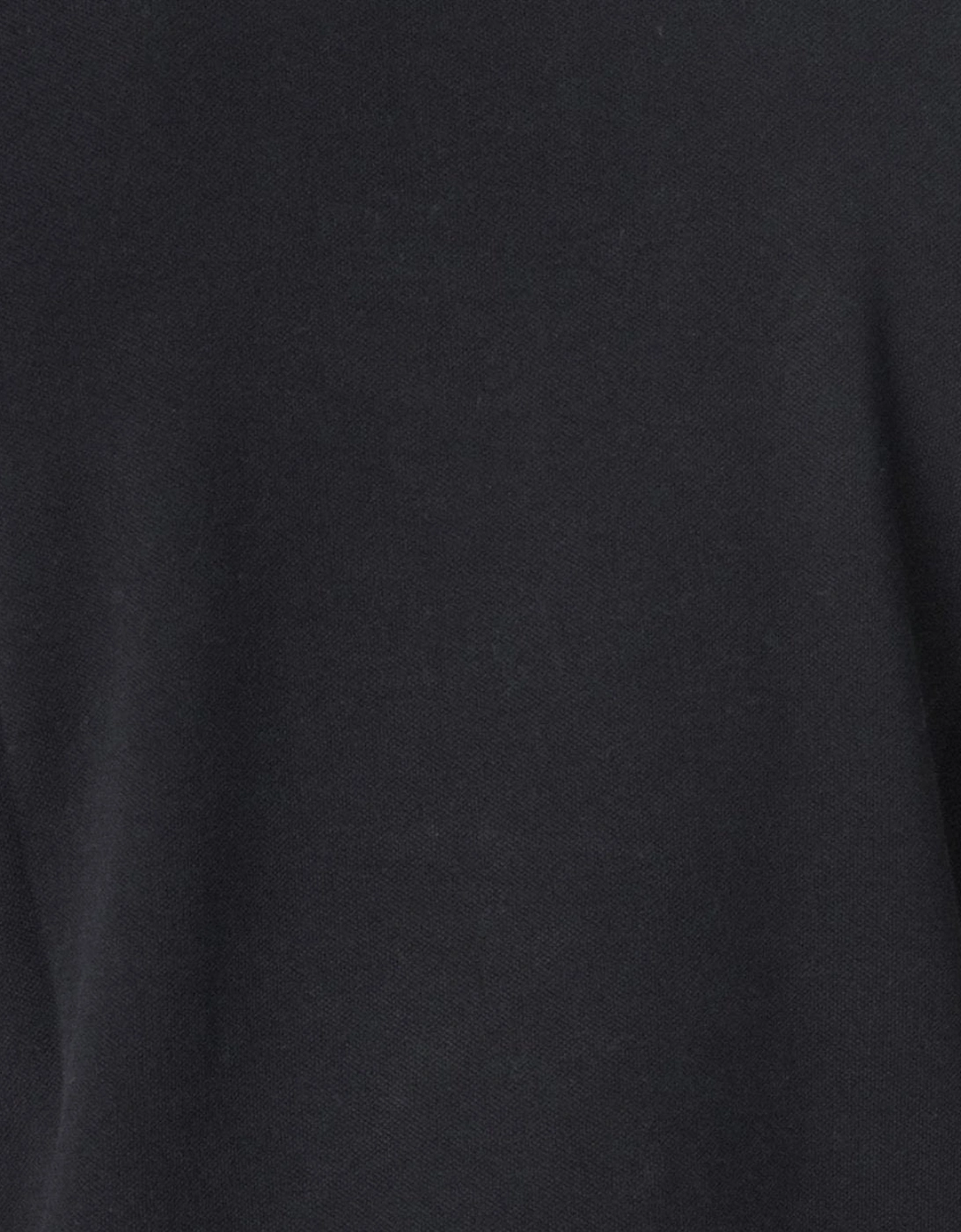 Essential Short Sleeve Mens Polo - Black/Yellow