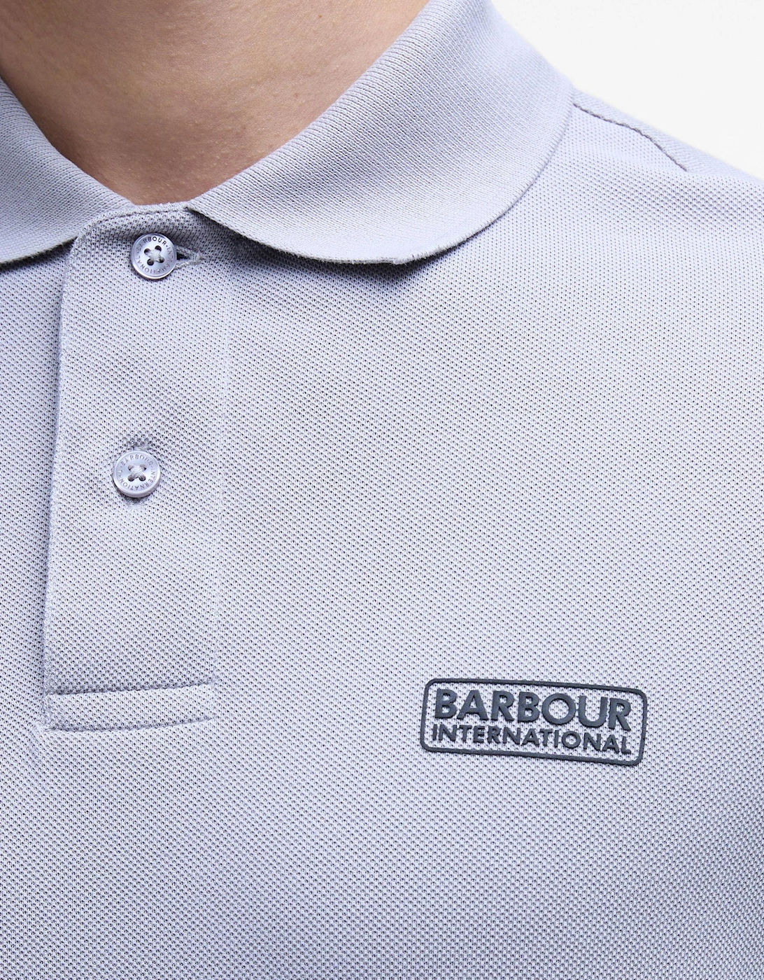 Essential Short Sleeve Mens Polo - Pale Slate