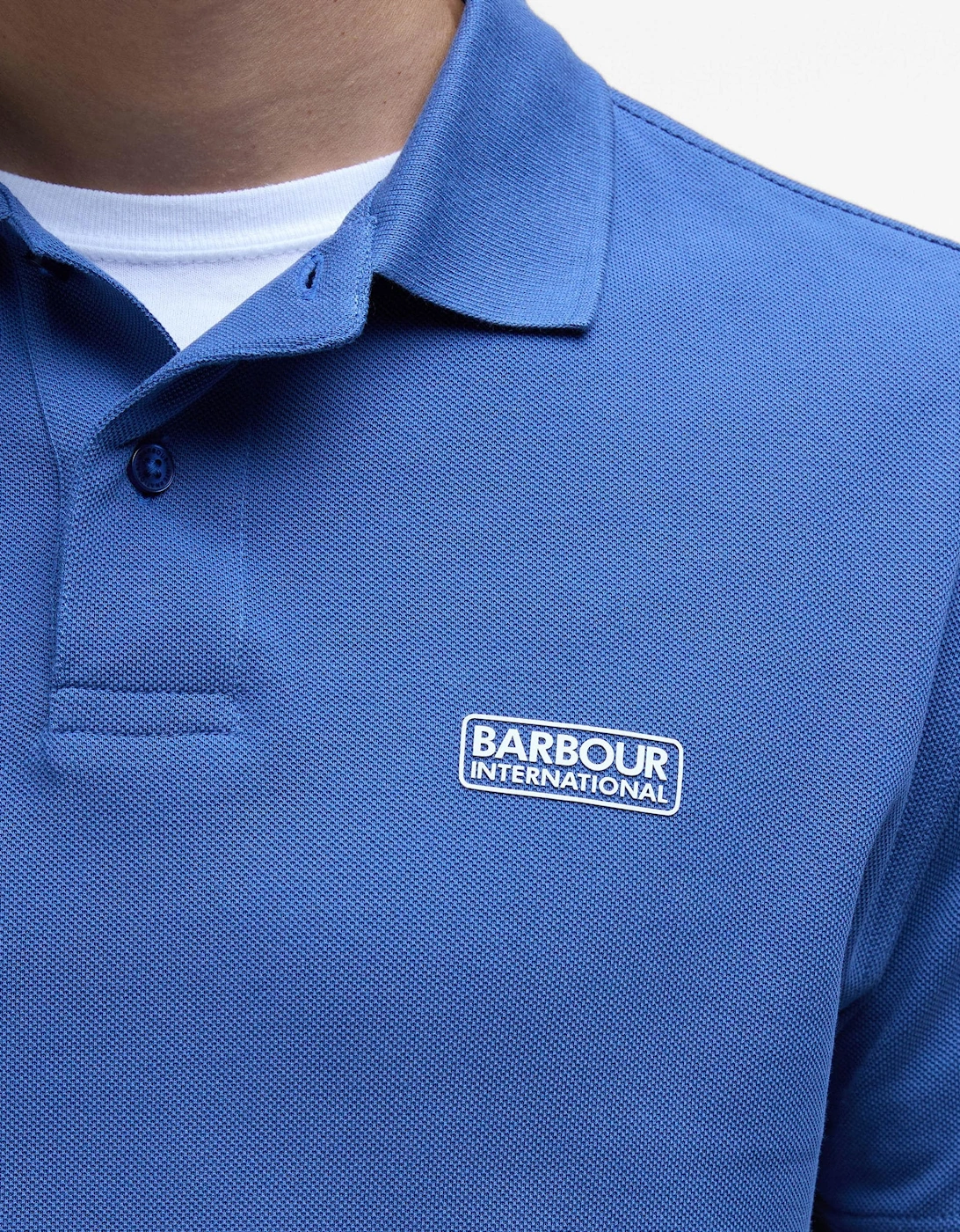 Essential Short Sleeve Mens Polo - North Sea Blue
