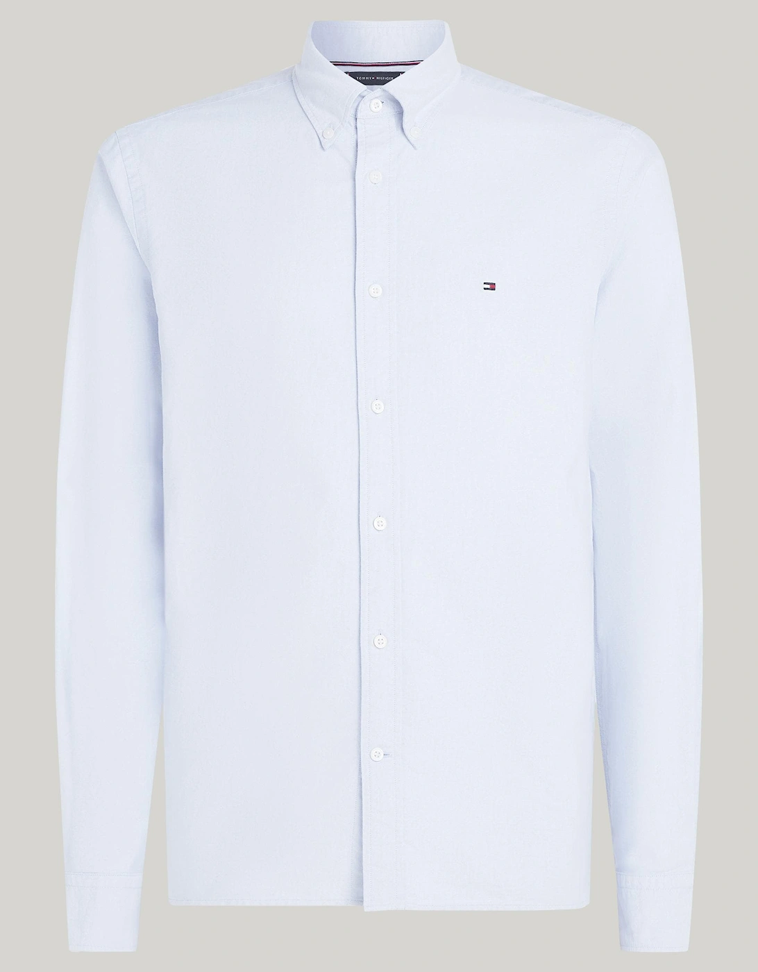 Solid Heritage Mens Long Sleeve Oxford Shirt