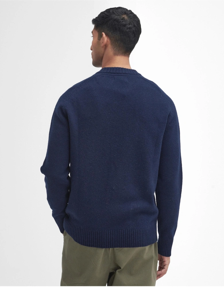Grangetown Mens Crew Neck Knitted Sweater