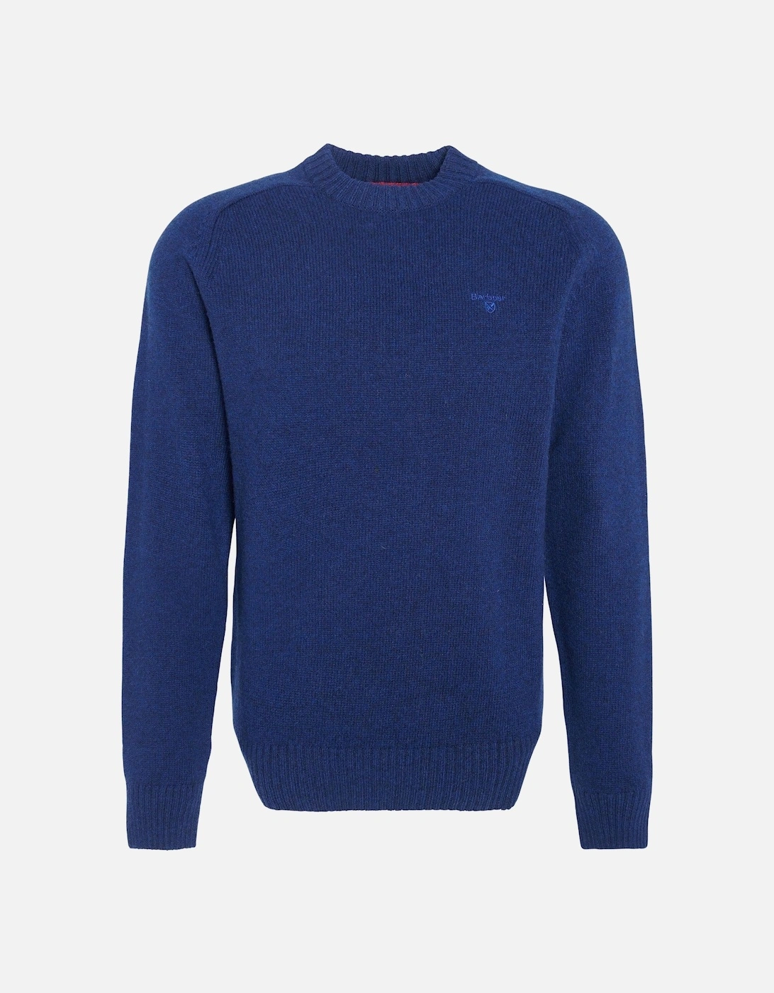 Grangetown Mens Crew Neck Knitted Sweater - Inky Blue