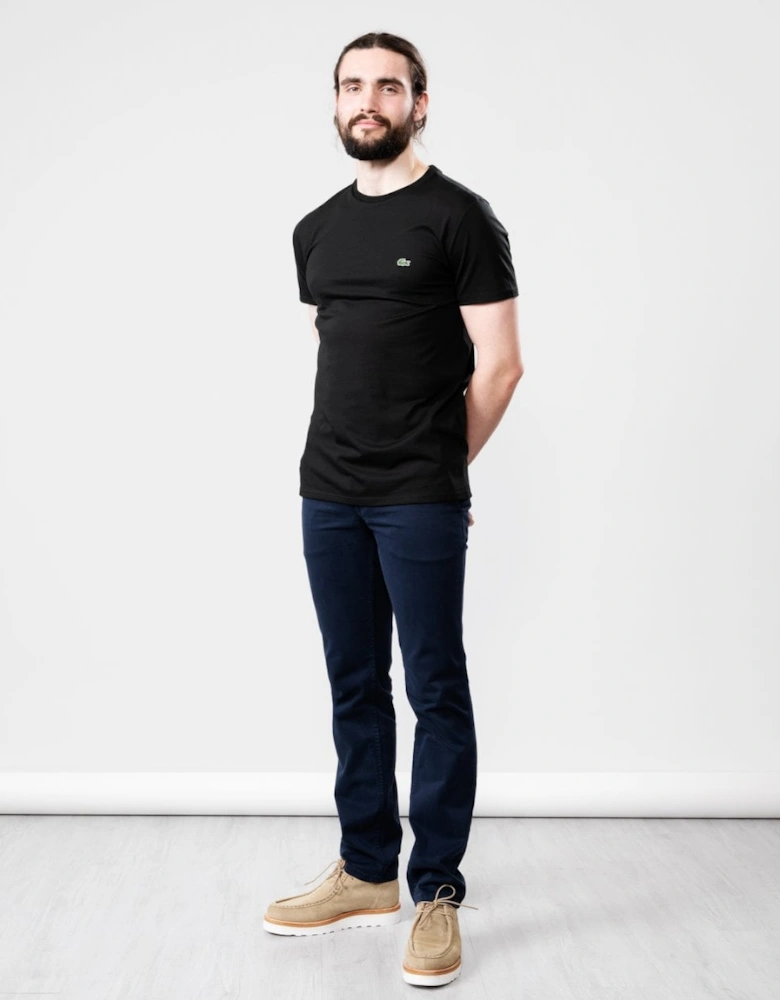 Mens Crew Neck Pima Cotton Jersey T-shirt