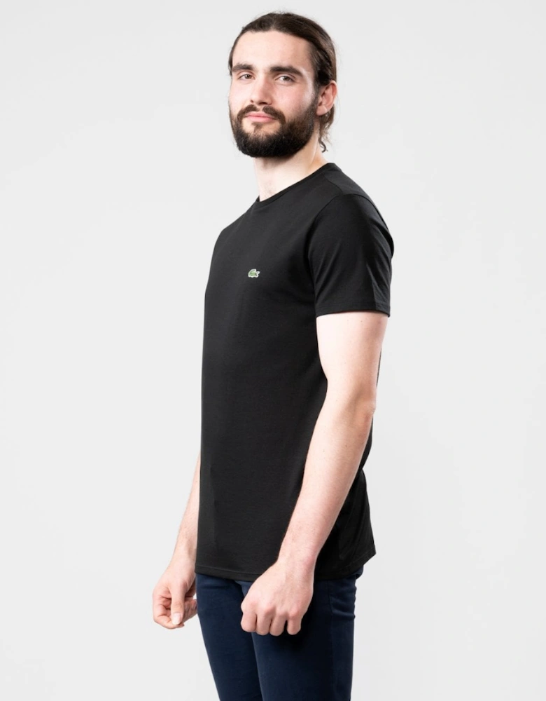 Mens Crew Neck Pima Cotton Jersey T-shirt