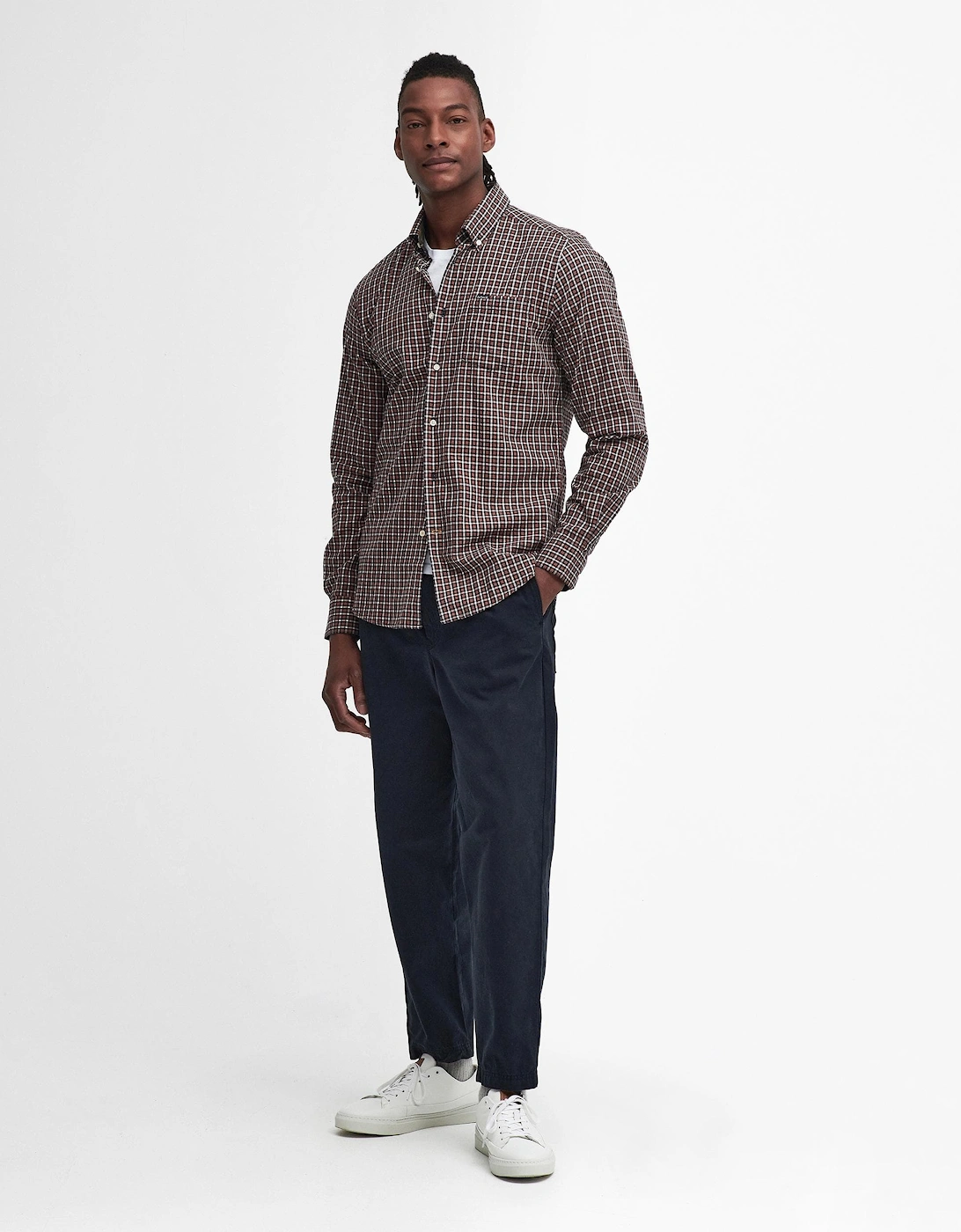 Padshaw Tailored Mens Shirt - Navy