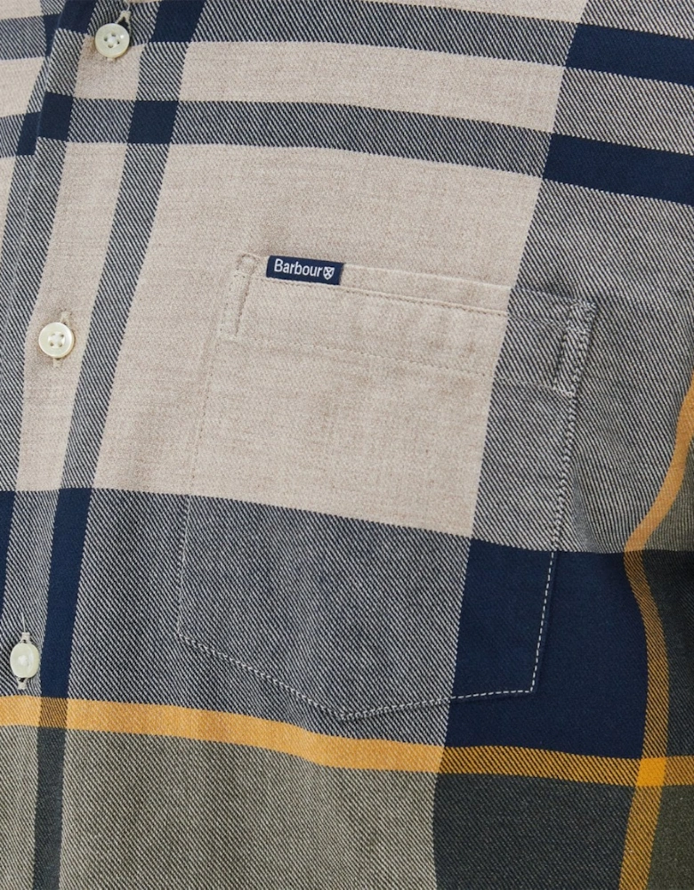 Dunoon Tailored Mens Shirt - Forest Mist