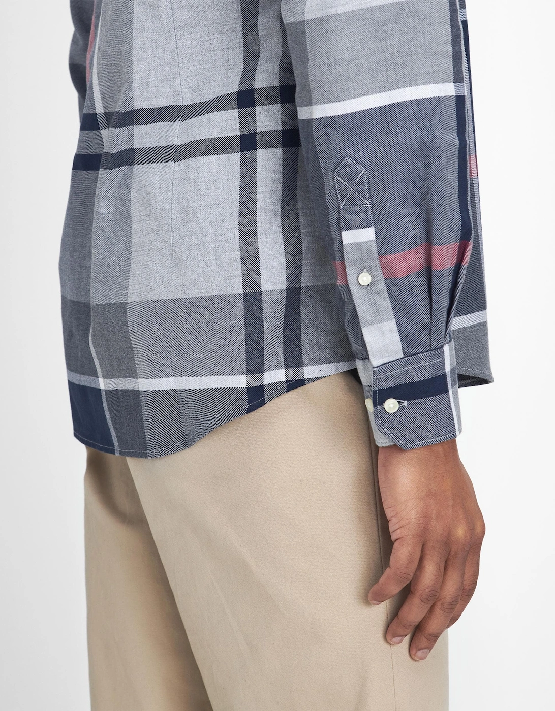 Dunoon Tailored Mens Shirt - Blue Granite