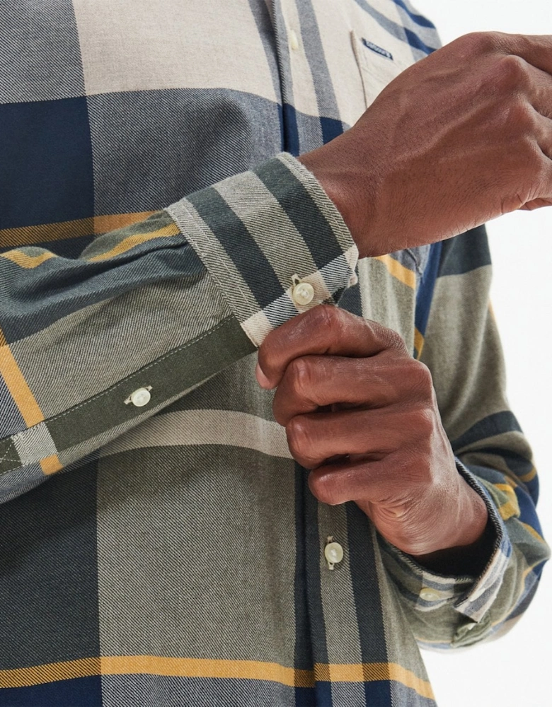 Dunoon Tailored Mens Shirt - Forest Mist
