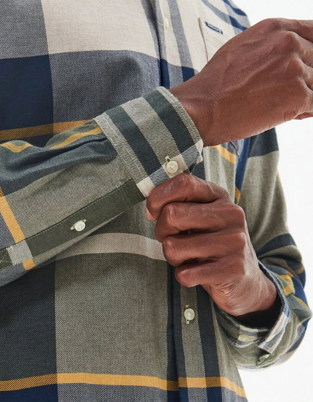Dunoon Tailored Mens Shirt - Forest Mist