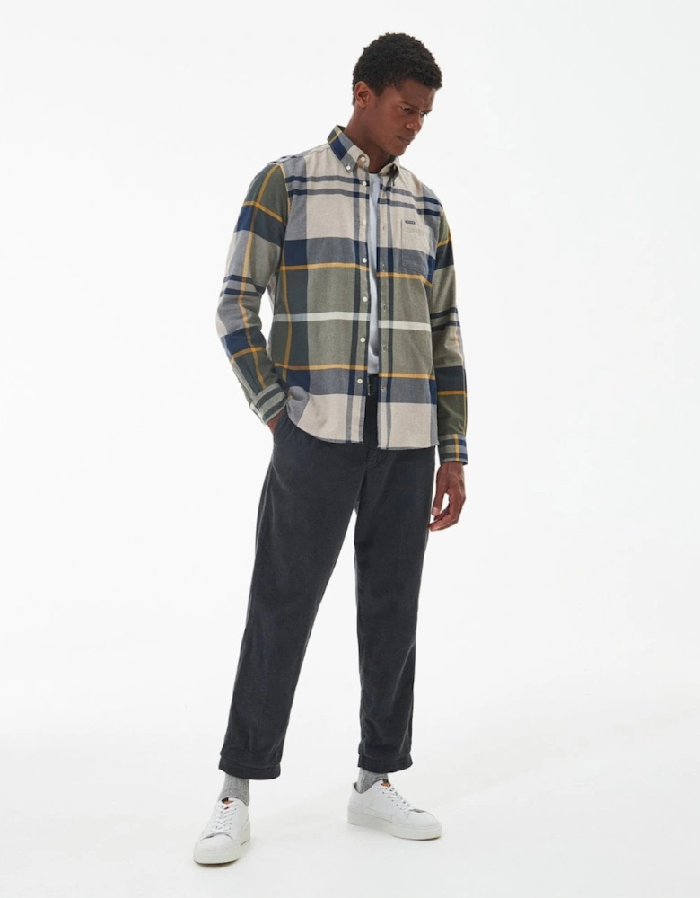 Dunoon Tailored Mens Shirt - Forest Mist