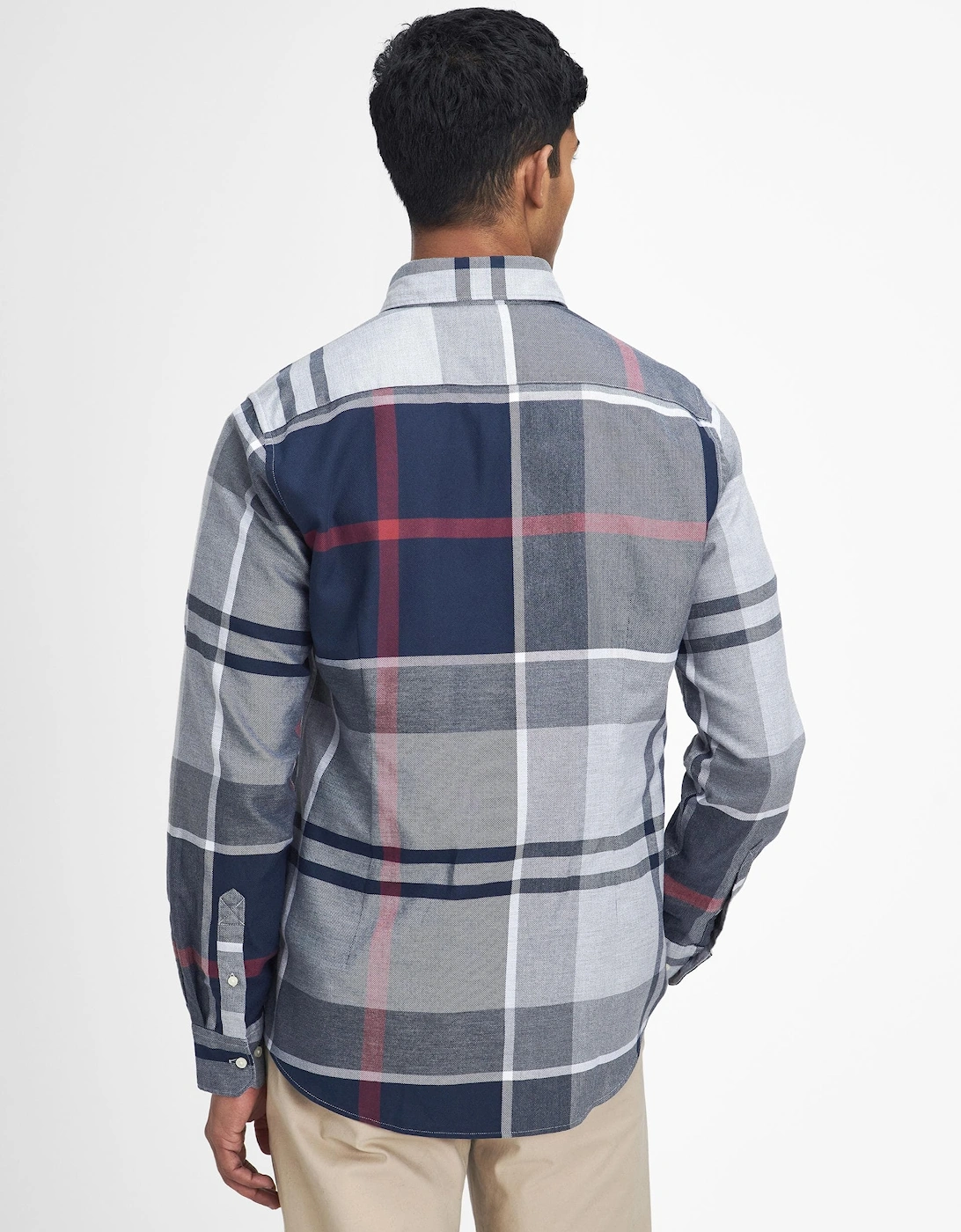 Dunoon Tailored Mens Shirt - Blue Granite