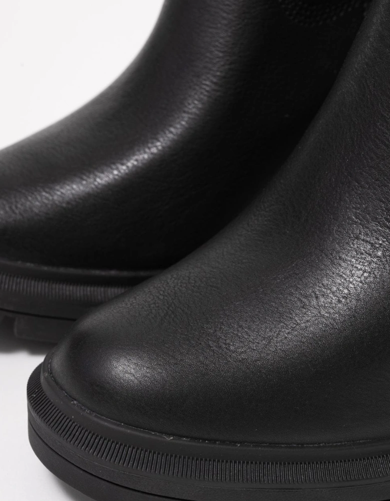 Allington Heights Mid Zip Up Womens Boots - Black Full Grain