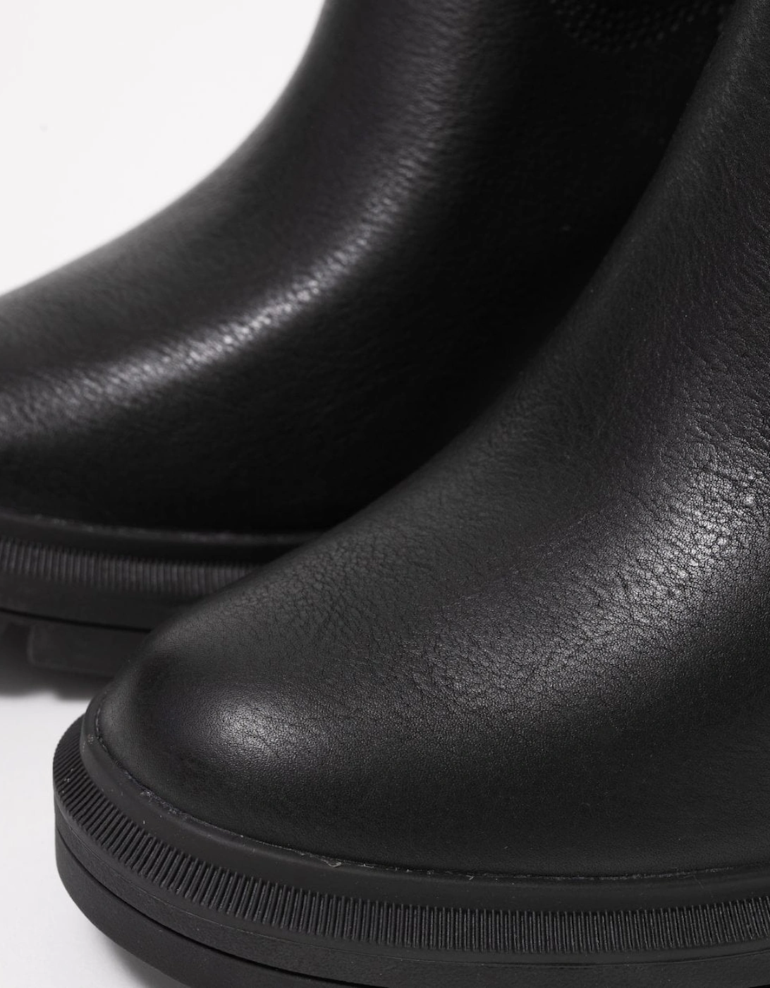 Allington Heights Mid Zip Up Womens Boots - Black Full Grain