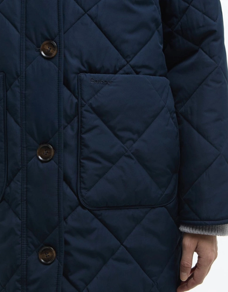 Cassandra Womens Quilted Coat