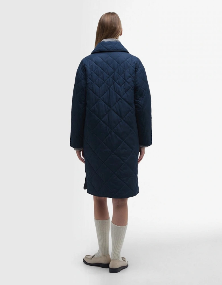 Cassandra Womens Quilted Coat