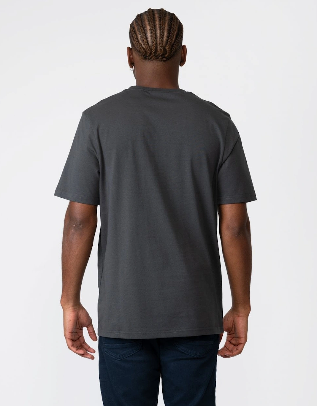 Lyle & Scott Tonal Eagle Mens T-Shirt - W635 Gunmetal